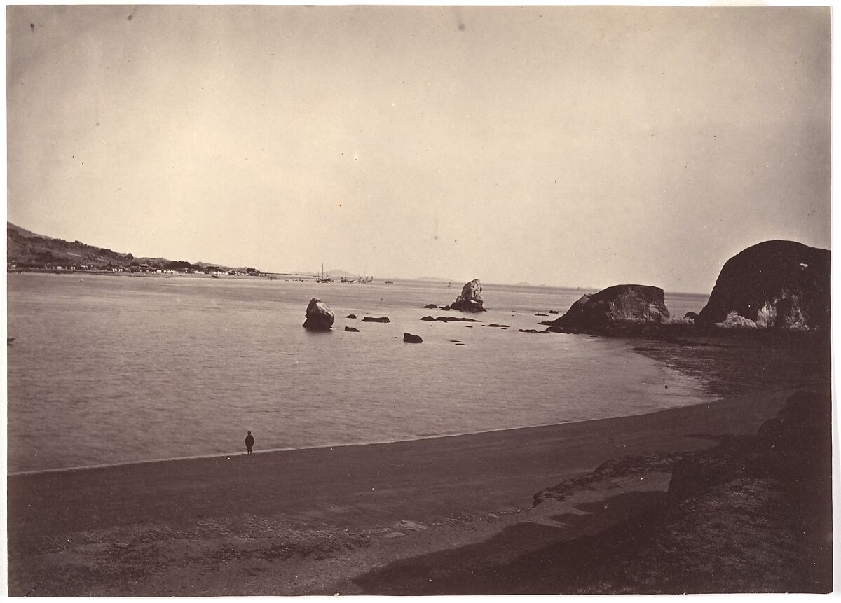 Entrance of Amoy Harbour, Attributed to John Thomson (British, Edinburgh, Scotland 1837–1921 London), Albumen silver print from glass negative 