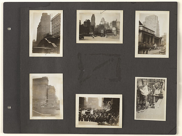 [New York Album Page: The Battery and Midtown, Bryant Park and Herald Square Vicinity, Manhattan]