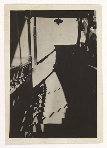 [Staircase, New York], Berenice Abbott (American, Springfield, Ohio 1898–1991 Monson, Maine), Gelatin silver print 