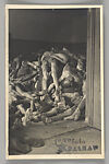 [Corpses in the Crematorium Mortuary in the Newly Liberated Dachau Concentration Camp, Dachau, Germany], Unknown, Gelatin silver print
