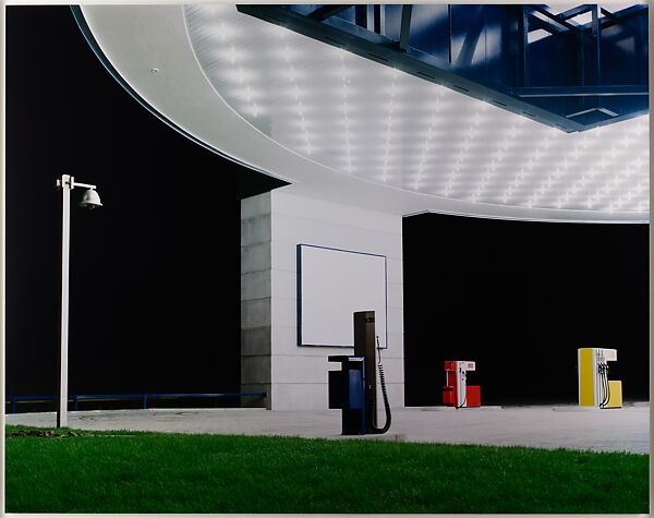 Tankstelle [Gas Station], Julian Faulhaber (German, born 1975), Chromogenic print 