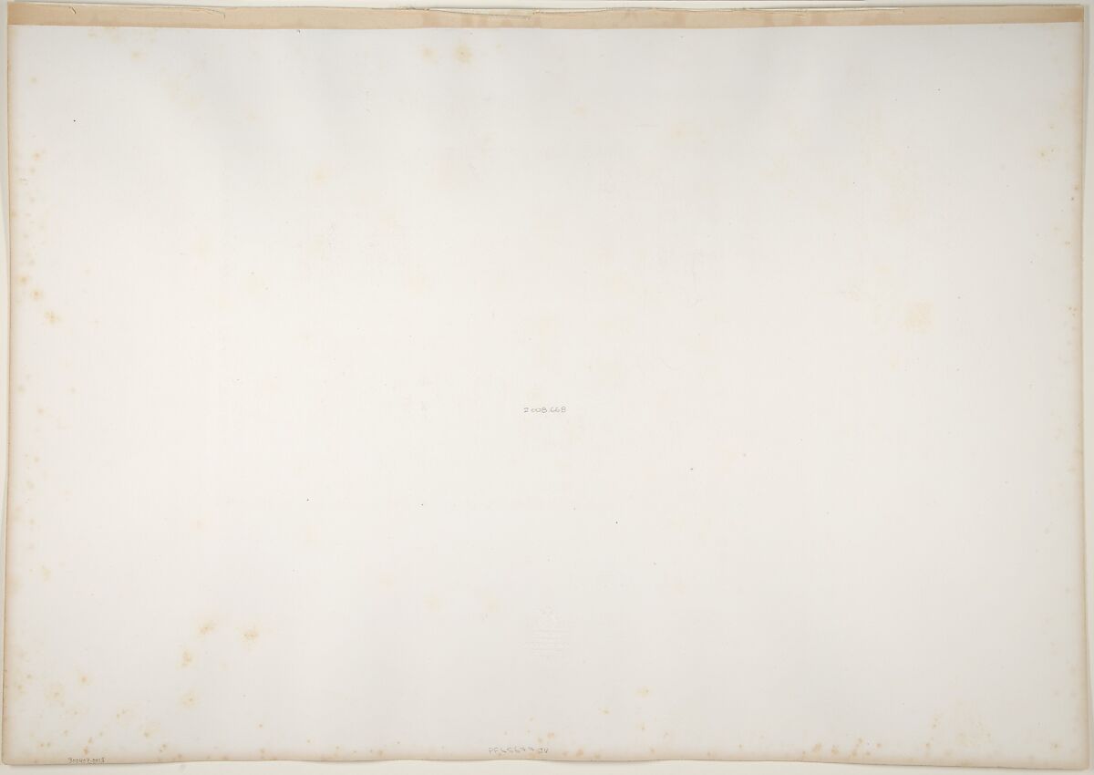 Rue du Haut-Pave (Pantheon in Distance), Charles Marville (French, Paris 1813–1879 Paris), Albumen silver print from glass negative