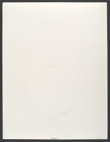 [Elderly Man Walking on Sidewalk, New York City], Leon Levinstein (American, Buckhannon, West Virginia 1910–1988 New York), Gelatin silver print (RC print)