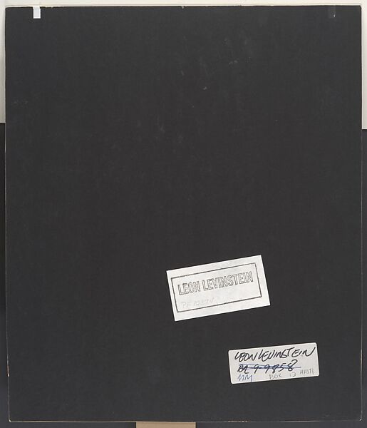 [Young Man Sleeping on Street, with Bicycle, Haiti?], Leon Levinstein (American, Buckhannon, West Virginia 1910–1988 New York), Gelatin silver print