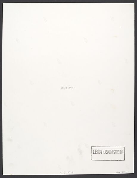 [Man From Behind Carrying Guitar and Drum Set, Great Britain], Leon Levinstein (American, Buckhannon, West Virginia 1910–1988 New York), Gelatin silver print