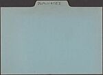 [Papers, Annotated Index Cards, and Miscellaneous Notes Relating to Walker Evans's Collection of Postcards and Signs], Walker Evans (American, St. Louis, Missouri 1903–1975 New Haven, Connecticut)