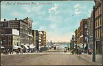 Foot of Woodward Ave., Detroit, Mich., Photomechanical print