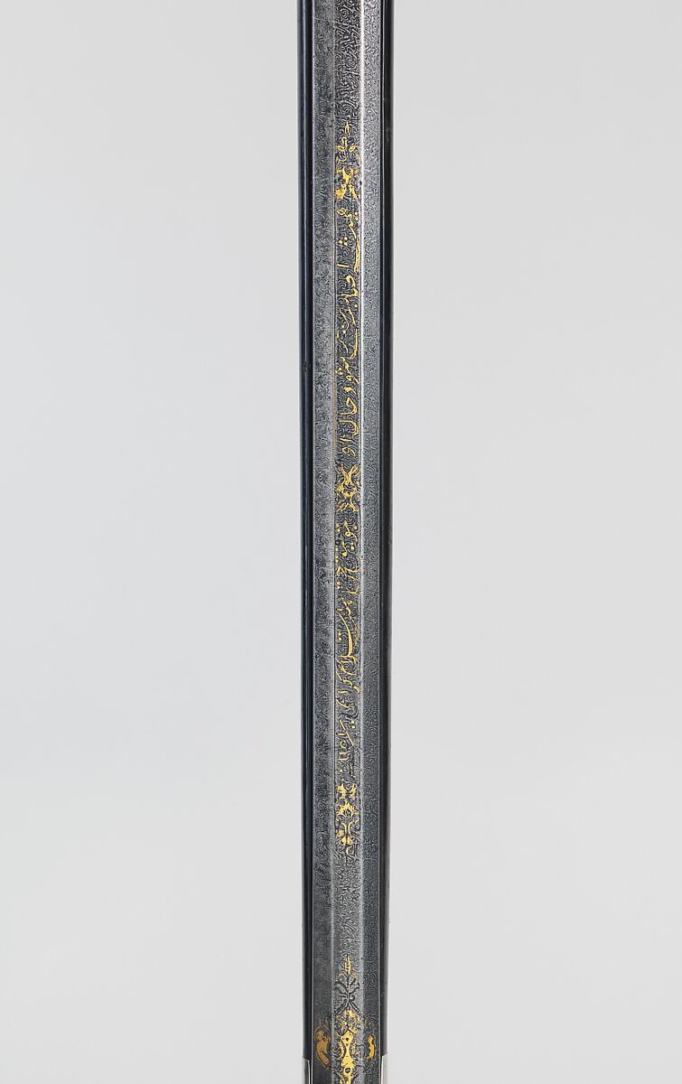 Miquelet Rifle, Steel, wood, silver, gold, copper alloy, textile, barrel, probably Iranian; lock and stock, Turkish