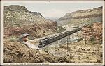 Santa Fe Train in Crozier Canyon, Arizona. | The Metropolitan Museum of Art