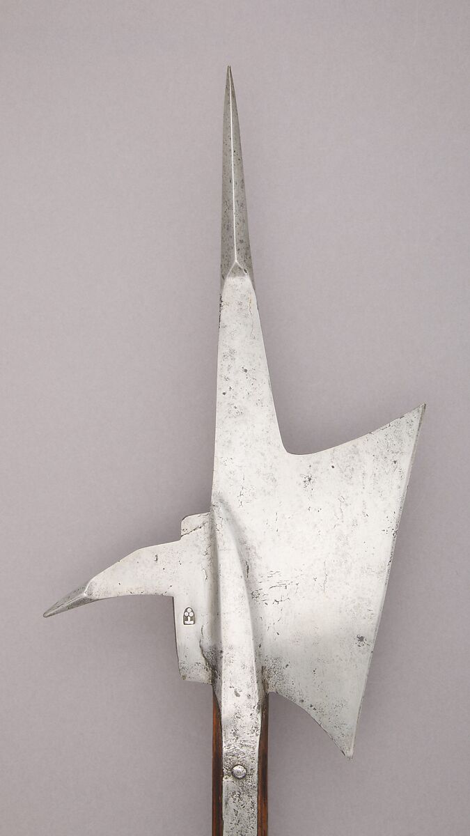 Halberd, Steel, wood (oak), Swiss