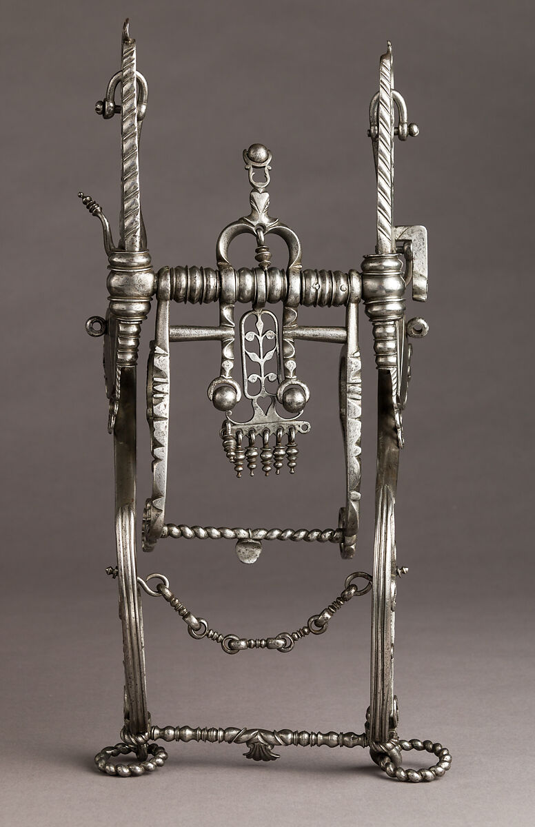 Double Curb Bit, Iron alloy, tin, South German