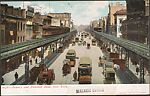 Bowery and Elevated Road, New York.