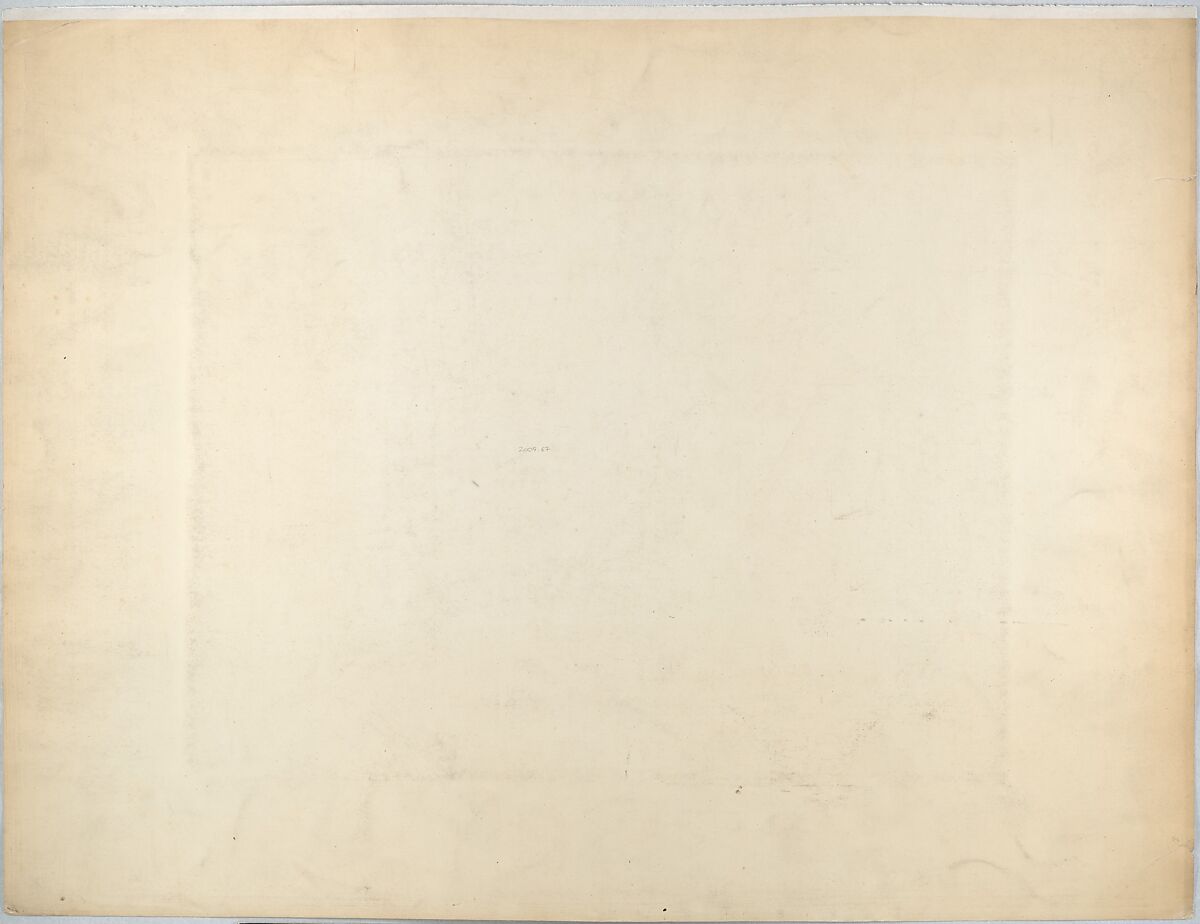 Village de Murols, Edouard Baldus (French (born Prussia), 1813–1889), Salted paper print from paper negative