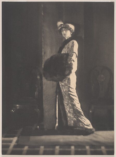 Olga de Meyer, Adolf de Meyer (American (born France), Paris 1868–1946 Los Angeles, California), Platinum print 