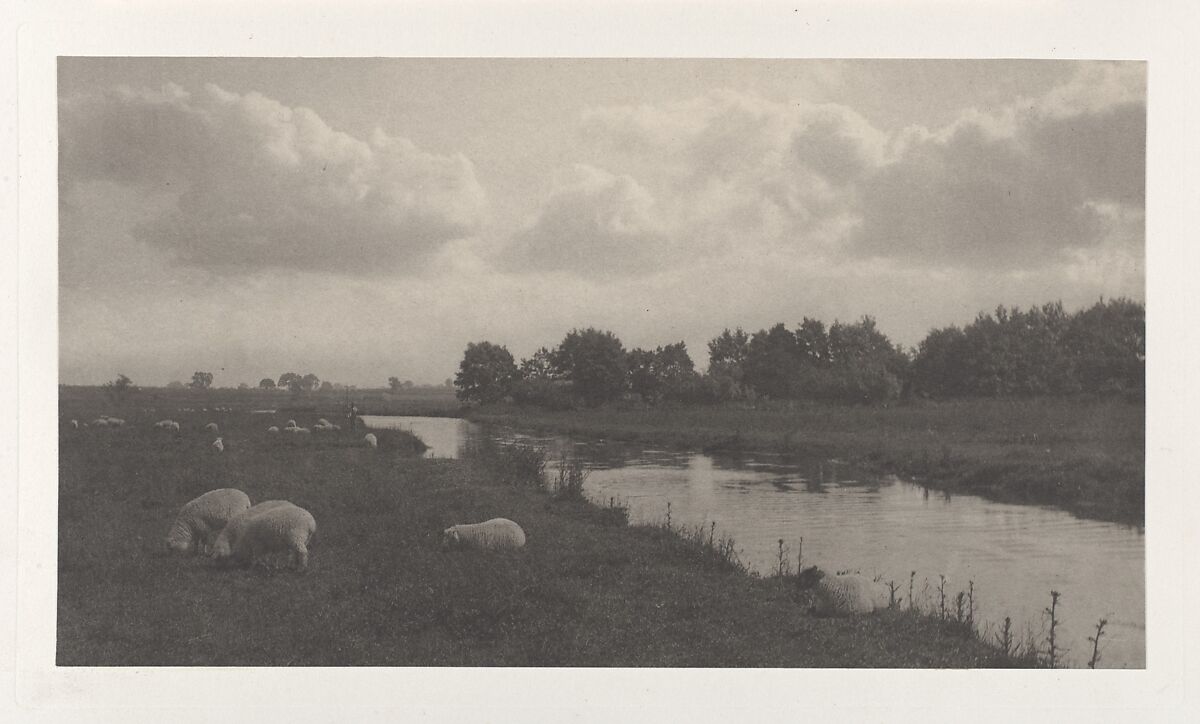 Life and Landscape on the Norfolk Broads, Peter Henry Emerson (British (born Cuba), 1856–1936), Platinum prints from glass negatives