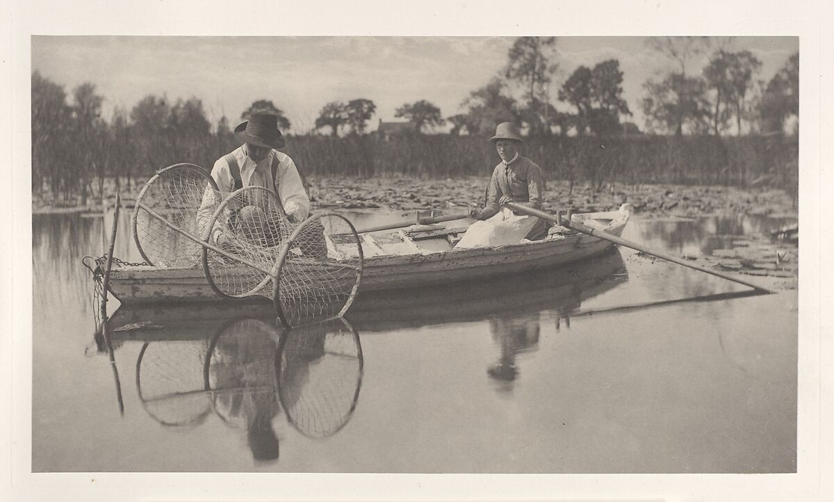 Life and Landscape on the Norfolk Broads, Peter Henry Emerson (British (born Cuba), 1856–1936), Platinum prints from glass negatives