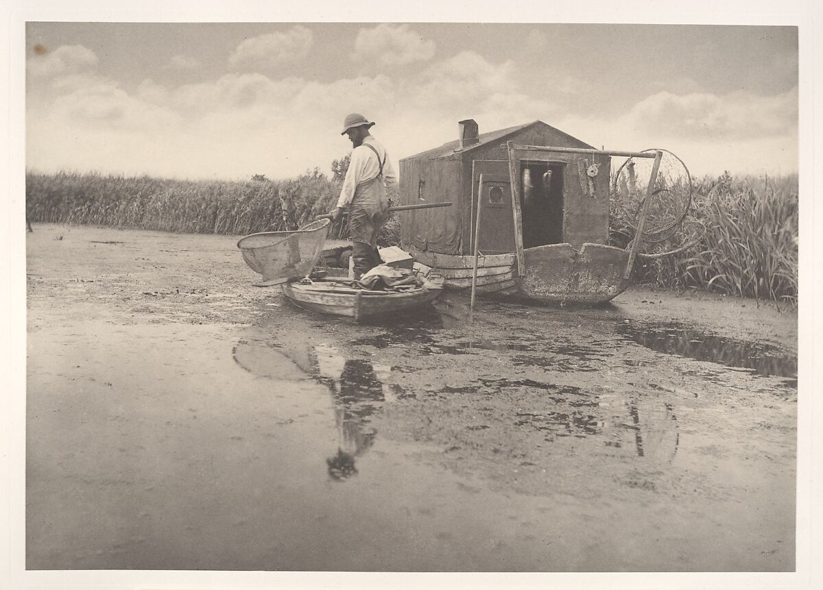 Life and Landscape on the Norfolk Broads, Peter Henry Emerson (British (born Cuba), 1856–1936), Platinum prints from glass negatives