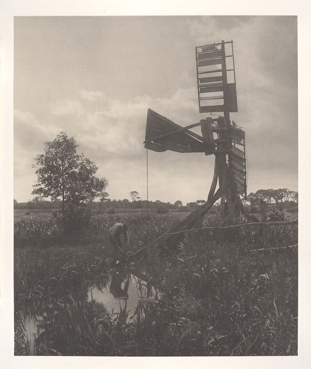 Life and Landscape on the Norfolk Broads, Peter Henry Emerson (British (born Cuba), 1856–1936), Platinum prints from glass negatives