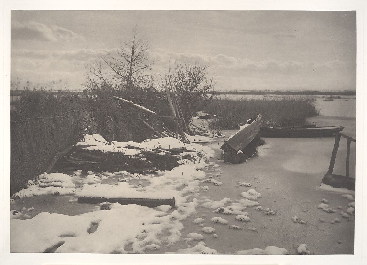 Life and Landscape on the Norfolk Broads, Peter Henry Emerson (British (born Cuba), 1856–1936), Platinum prints from glass negatives