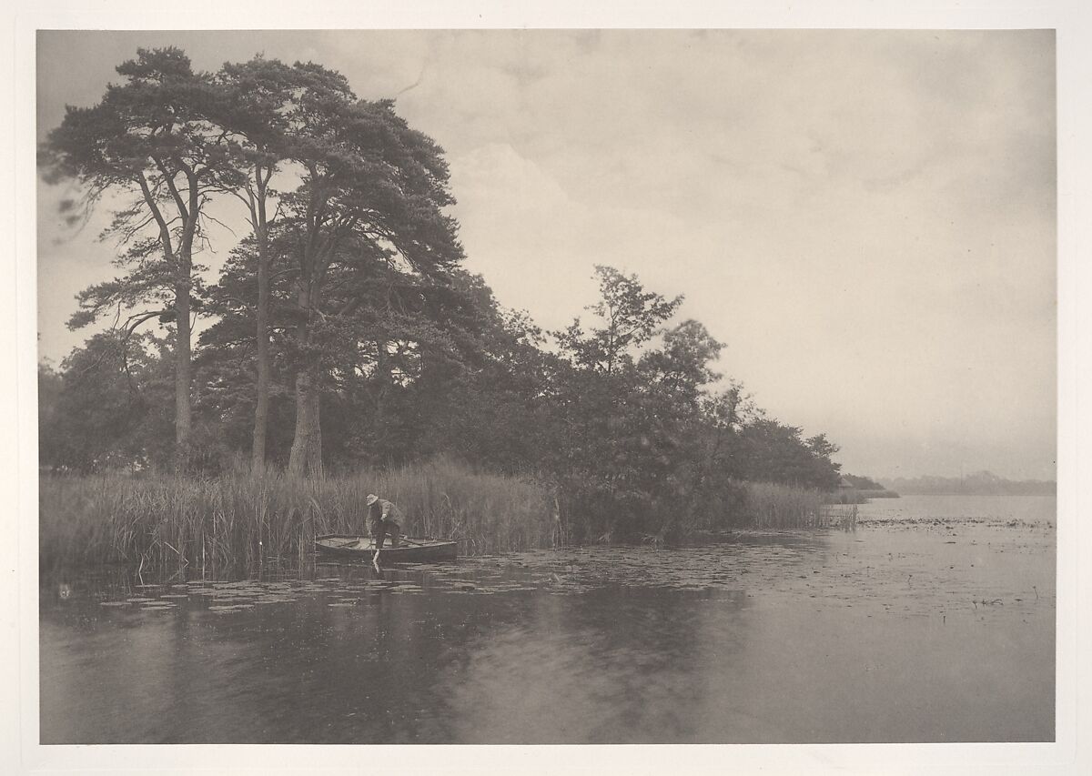 Life and Landscape on the Norfolk Broads, Peter Henry Emerson (British (born Cuba), 1856–1936), Platinum prints from glass negatives