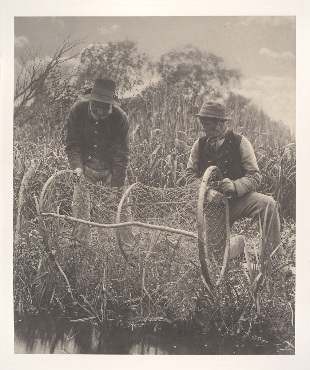 Life and Landscape on the Norfolk Broads, Peter Henry Emerson (British (born Cuba), 1856–1936), Platinum prints from glass negatives