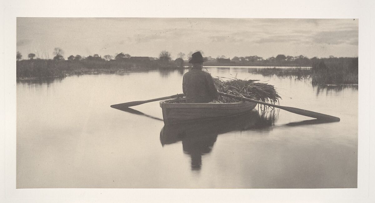 Life and Landscape on the Norfolk Broads, Peter Henry Emerson (British (born Cuba), 1856–1936), Platinum prints from glass negatives
