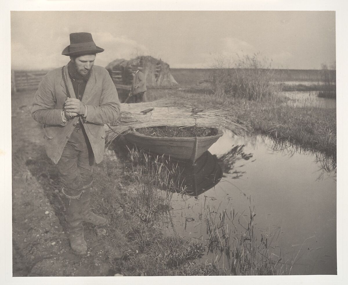 Life and Landscape on the Norfolk Broads, Peter Henry Emerson (British (born Cuba), 1856–1936), Platinum prints from glass negatives