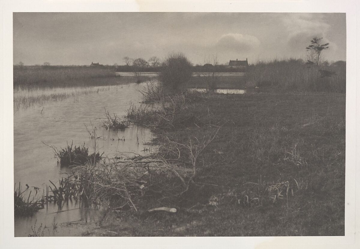 Life and Landscape on the Norfolk Broads, Peter Henry Emerson (British (born Cuba), 1856–1936), Platinum prints from glass negatives