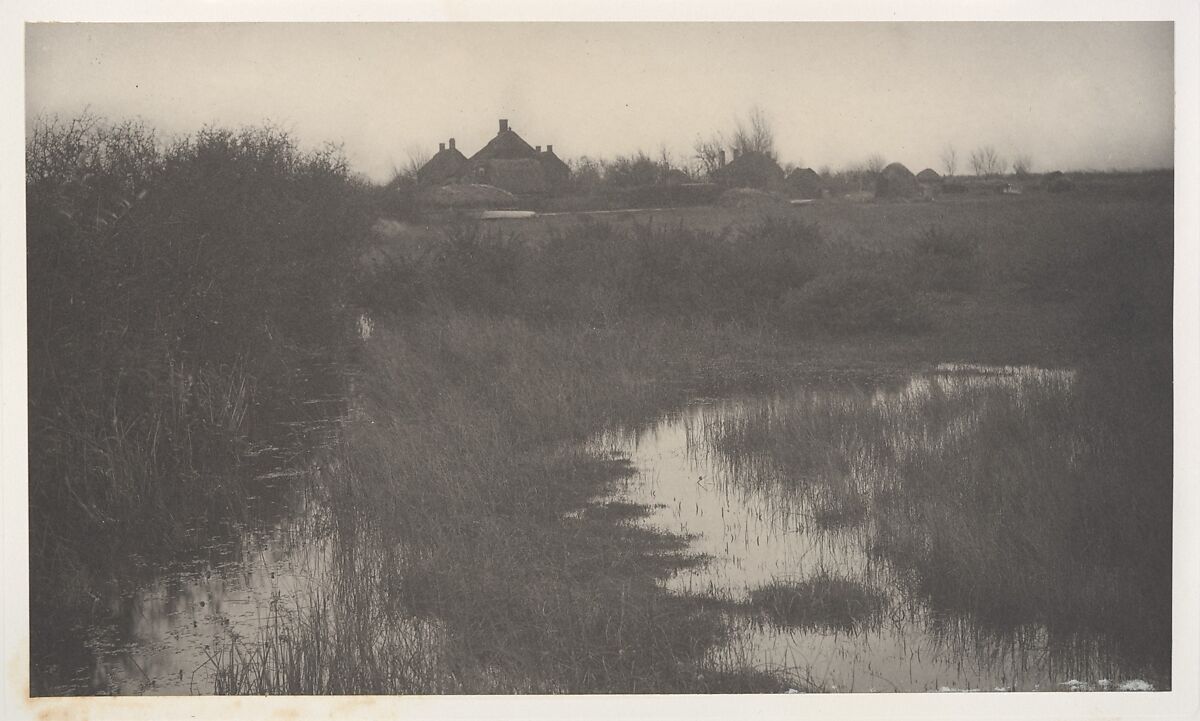 Life and Landscape on the Norfolk Broads, Peter Henry Emerson (British (born Cuba), 1856–1936), Platinum prints from glass negatives