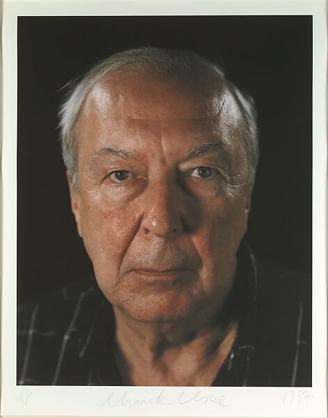 Jasper Johns, Chuck Close (American, Monroe, Washington, 1940–2021 Oceanside, New York), Inkjet print 