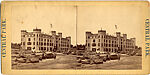 [29 Stereographic Views of the Arsenal, Exterior Views, Central Park, New York], Various, American, Albumen silver prints
