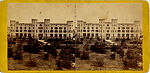 [29 Stereographic Views of the Arsenal, Exterior Views, Central Park, New York], Various, American, Albumen silver prints