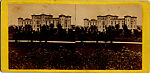 [29 Stereographic Views of the Arsenal, Exterior Views, Central Park, New York], Various, American, Albumen silver prints