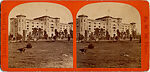 [29 Stereographic Views of the Arsenal, Exterior Views, Central Park, New York], Various, American, Albumen silver prints