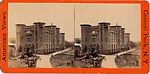 [29 Stereographic Views of the Arsenal, Exterior Views, Central Park, New York], Various, American, Albumen silver prints