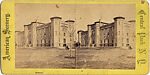 [29 Stereographic Views of the Arsenal, Exterior Views, Central Park, New York], Various, American, Albumen silver prints
