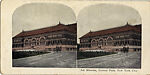 [7 Stereographic Views of Art Museum, Metropolitan Museum of Art, Exterior and Interior Views, Central Park, New York]