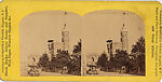[19 Stereographic Views of Belvedere, Central Park, New York], Various, American, Albumen silver prints