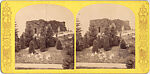 [5 Stereographic Views of Block House of 1812, Old Powder Magazine, Old Fort of the War of 1812, Central Park, New York], Various, American, Albumen silver prints