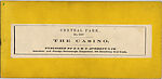 [20 Stereographic Views of Casino, Central Park, New York], Various, American, Albumen silver prints