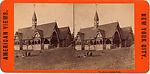 [14 Stereographic Views of Dairy, Central Park, New York], Various, American  American, Albumen silver prints