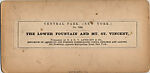 [44 Stereographic Views of Mount St. Vincent, Central Park, New York], Various, American, Albumen silver prints