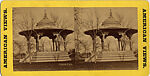 [67 Stereographic Views of Music Stand, Central Park, New York], Various, American  American, Albumen silver prints