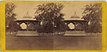 [11 Stereographic Views of Music Stand, Central Park, New York], Various, American, Albumen silver prints