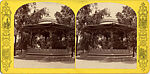 [11 Stereographic Views of Music Stand, Central Park, New York], Various, American, Albumen silver prints