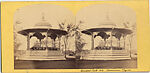 [11 Stereographic Views of Music Stand, Central Park, New York], Various, American, Albumen silver prints