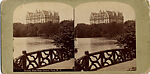 [19 Stereographic Views of Buildings Bordering the Park, Central Park, New York], Various, American, Albumen silver prints