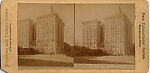[19 Stereographic Views of Buildings Bordering the Park, Central Park, New York], Various, American, Albumen silver prints