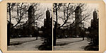 [19 Stereographic Views of Buildings Bordering the Park, Central Park, New York], Various, American, Albumen silver prints