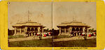 [24 Stereographic Views of Mineral Springs Pavillion, Central Park, New York], Various, American, Albumen silver prints